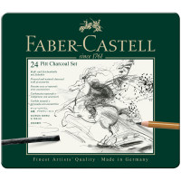 Набор угля и угольных карандашей Faber-Castell 