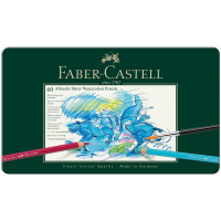 Карандаши акварельные художественные Faber-Castell `Albrecht Dürer`, 60цв, метал. коробка