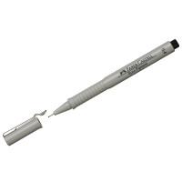 Ручка капиллярная Faber-Castell `Ecco Pigment` черная, 0,4мм