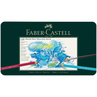 Карандаши акварельные художественные Faber-Castell `Albrecht Dürer`, 120цв, метал. коробка