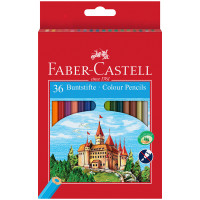 Карандаши цветные Faber-Castell, 36цв., картон